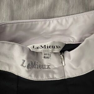 LeMieux navy blue horseback riding shirt